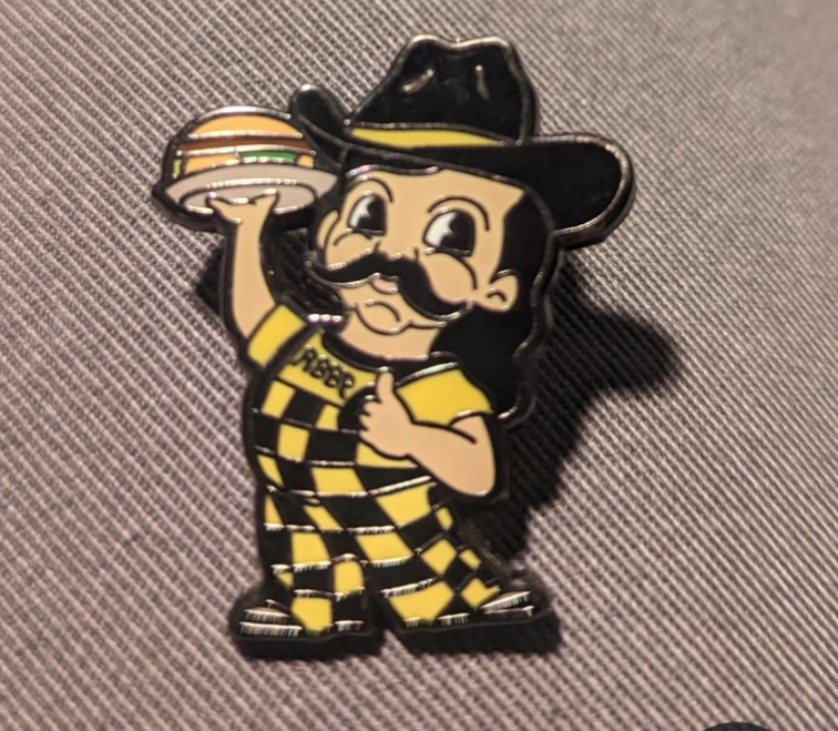US STORE ONLY! Burger Boy Pins
