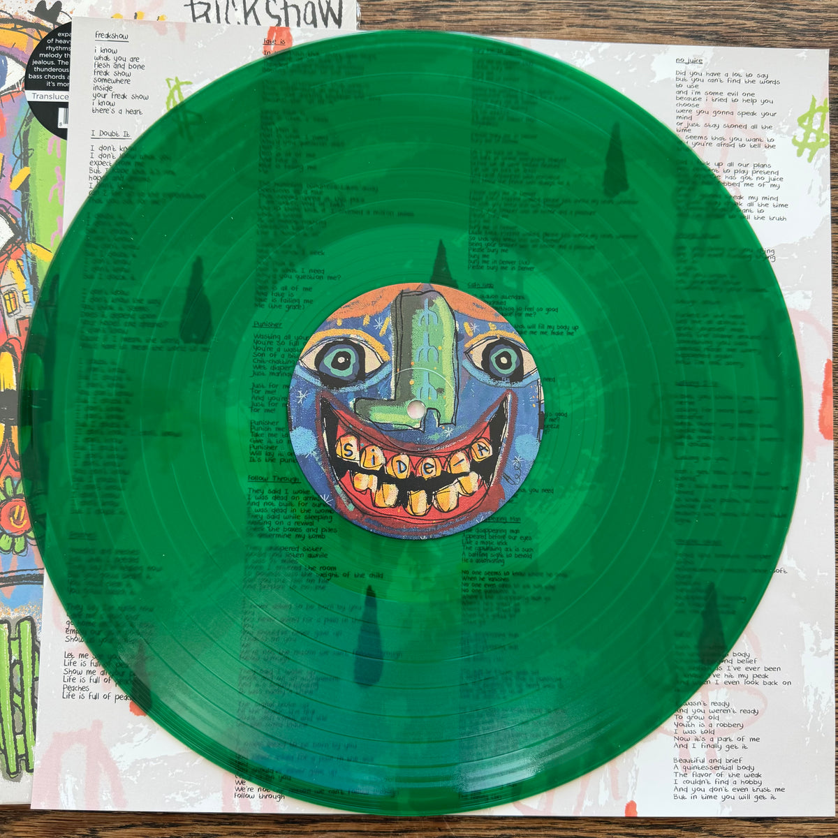 US & EU STORES! Ca$h Grab Vinyl "Cash Green" LP