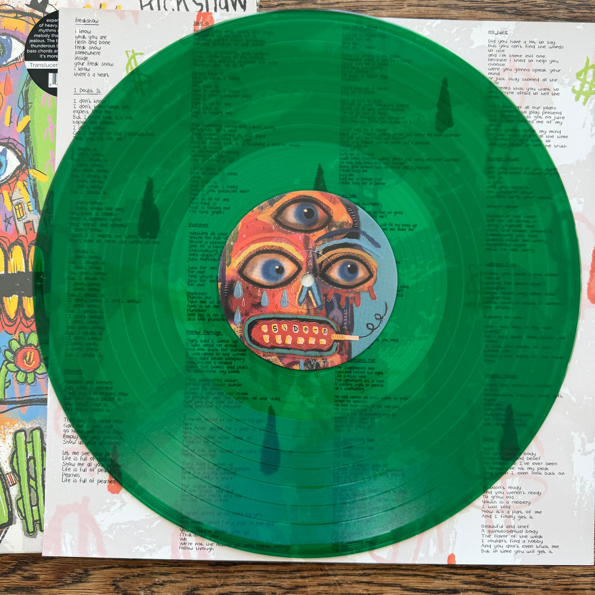 US & EU STORES! Ca$h Grab Vinyl "Cash Green" LP