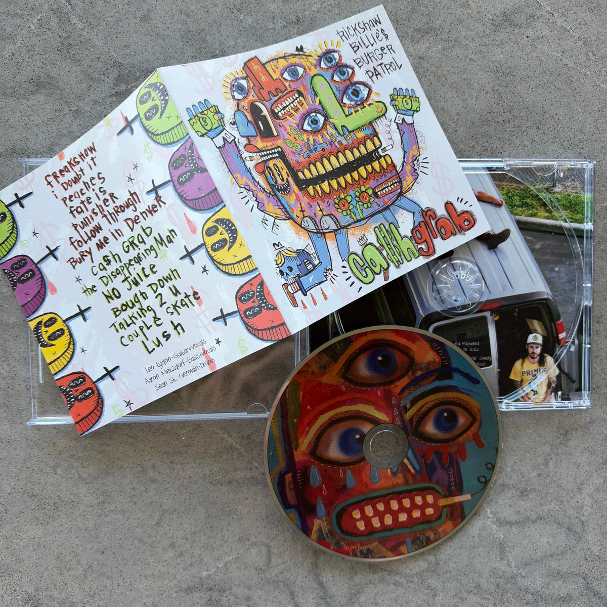 US & EU STORES! Ca$h Grab Compact Disc