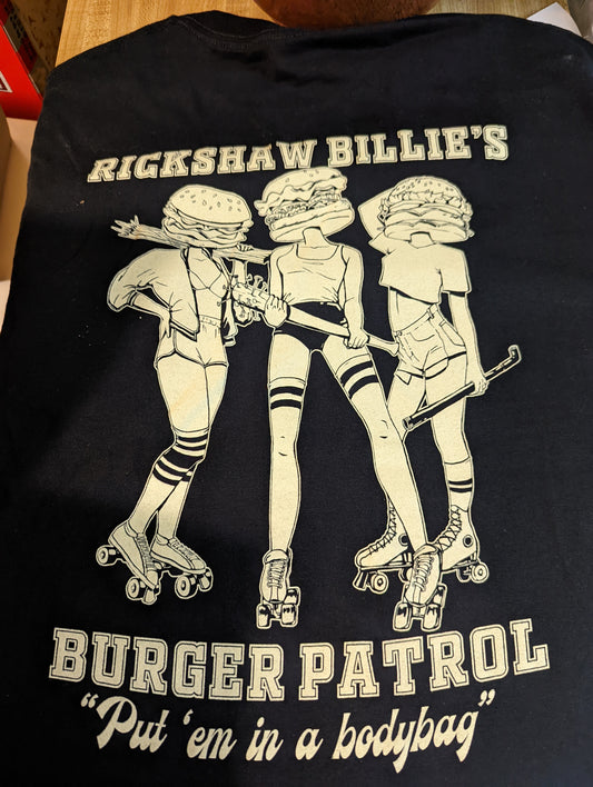 US ONLY! Roller Girls Pocket Tee