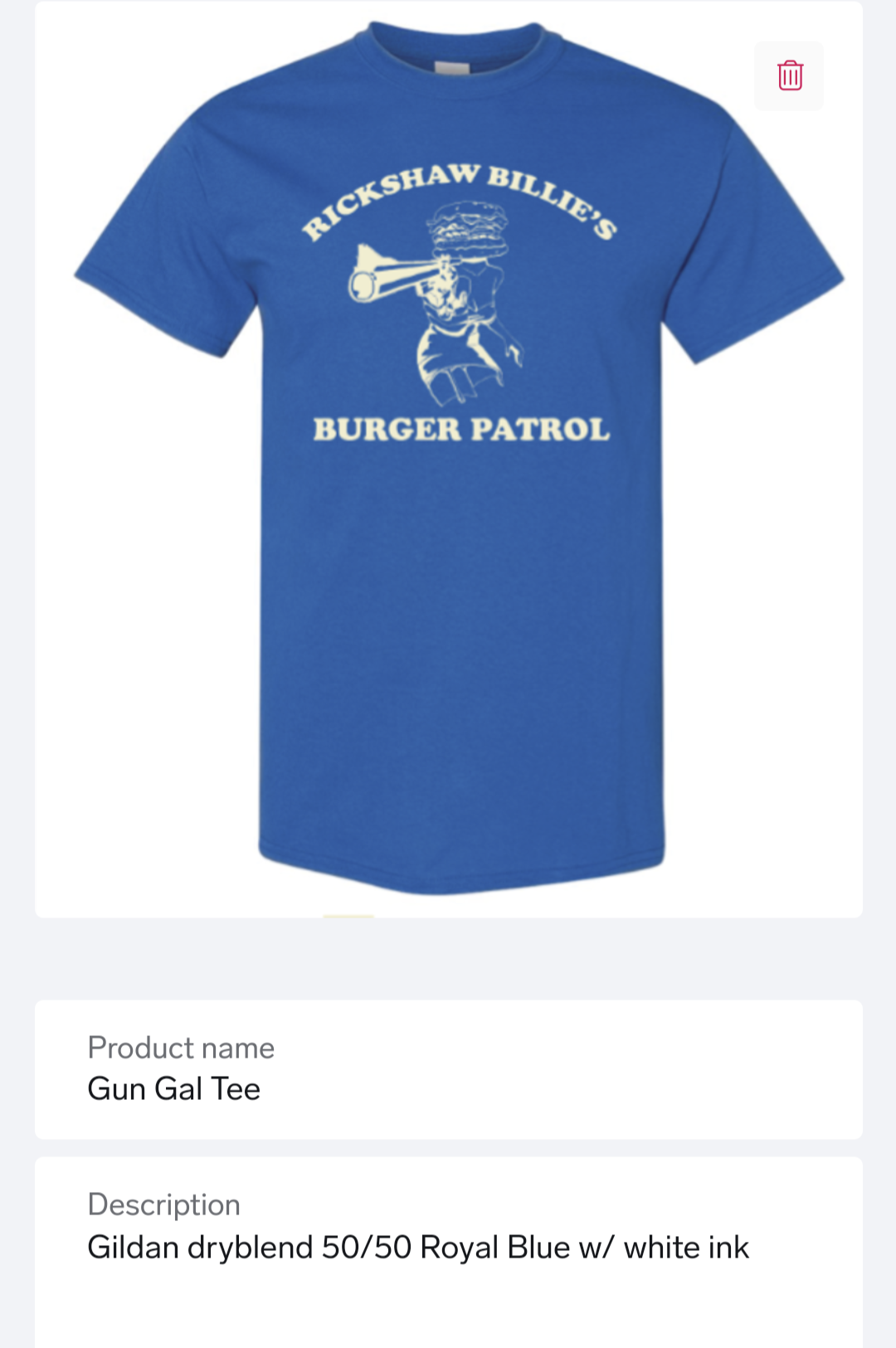 US STORE ONLY! Gun Gal Tee