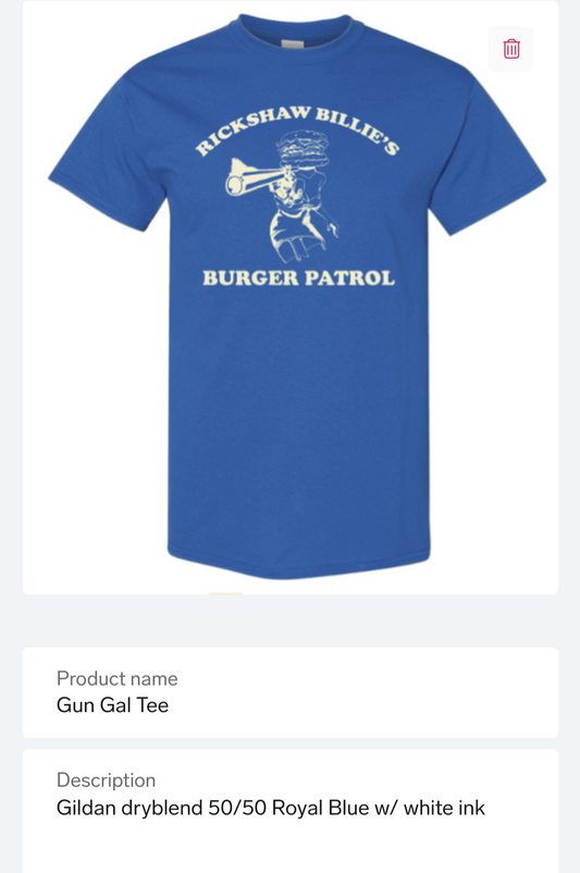 US STORE ONLY! Gun Gal Tee