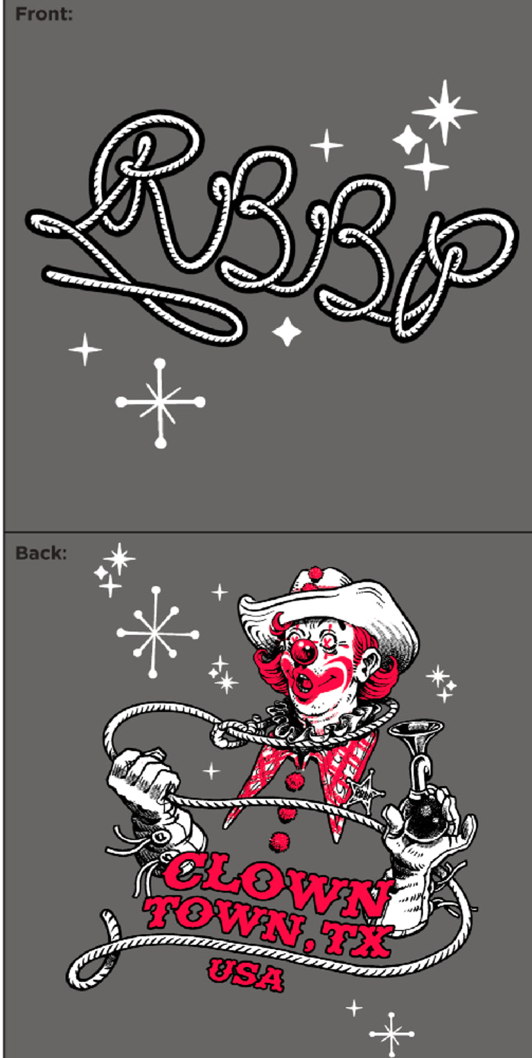 US STORE ONLY! Clowntown Shirt (Gray)